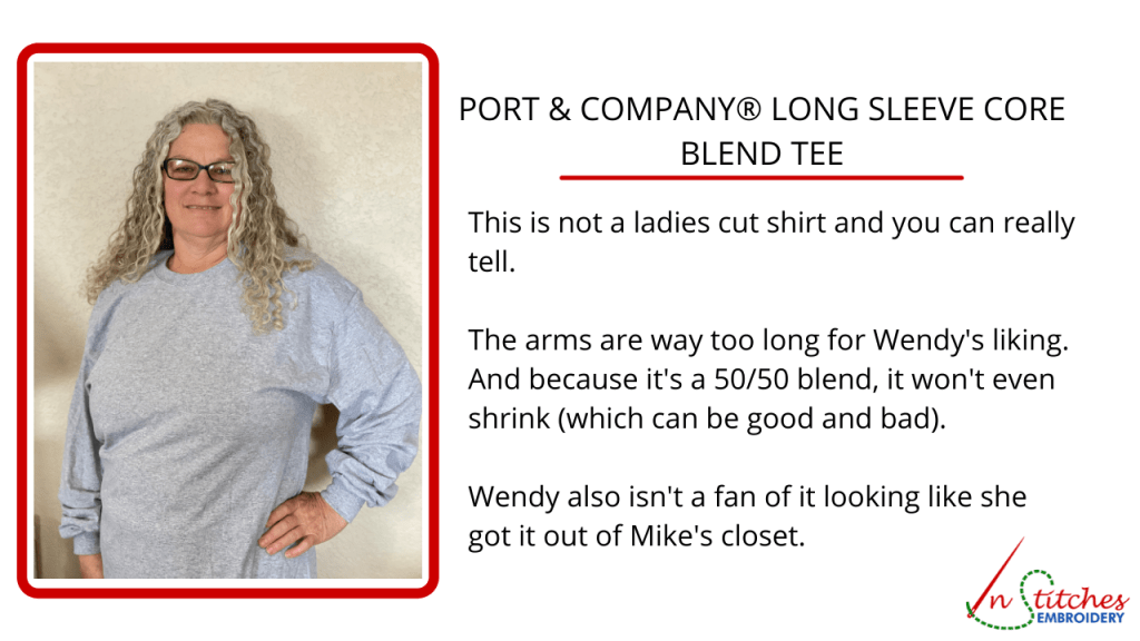 long sleeved shirt