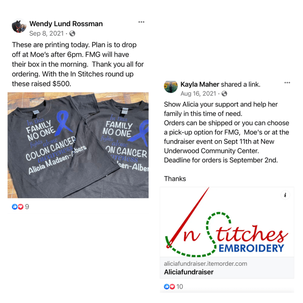 apparel fundraiser