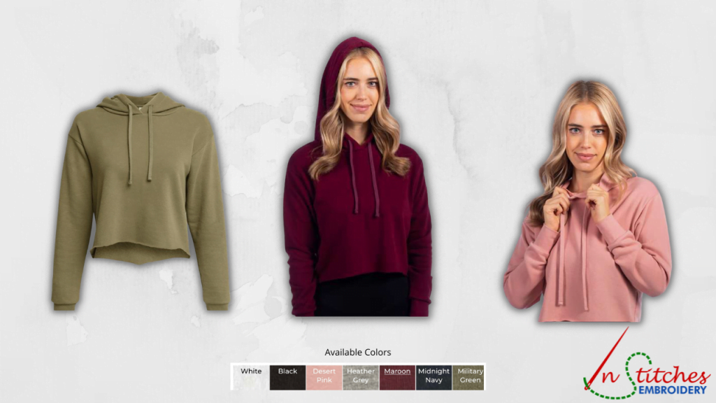 crop hoodie