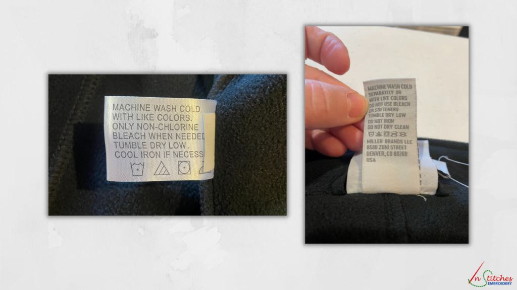 care instructions