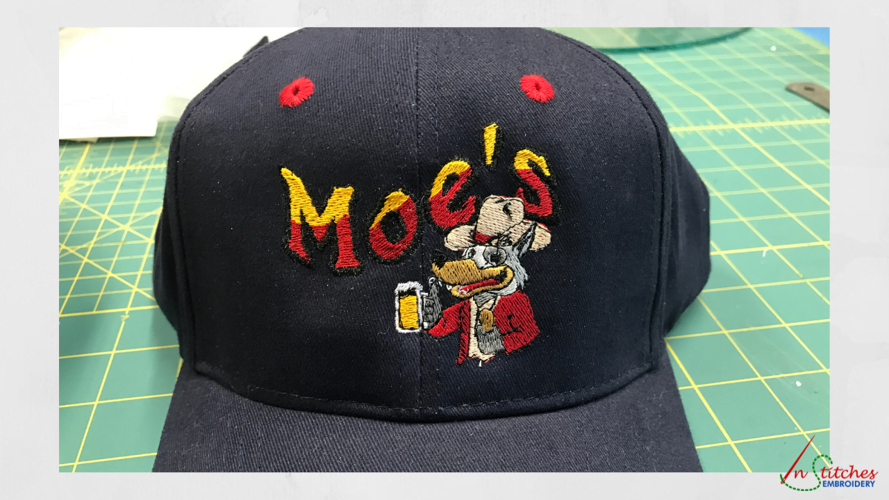 hat embroidery