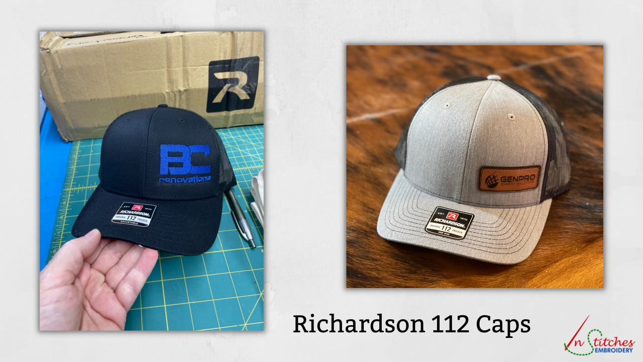 embroidered hats