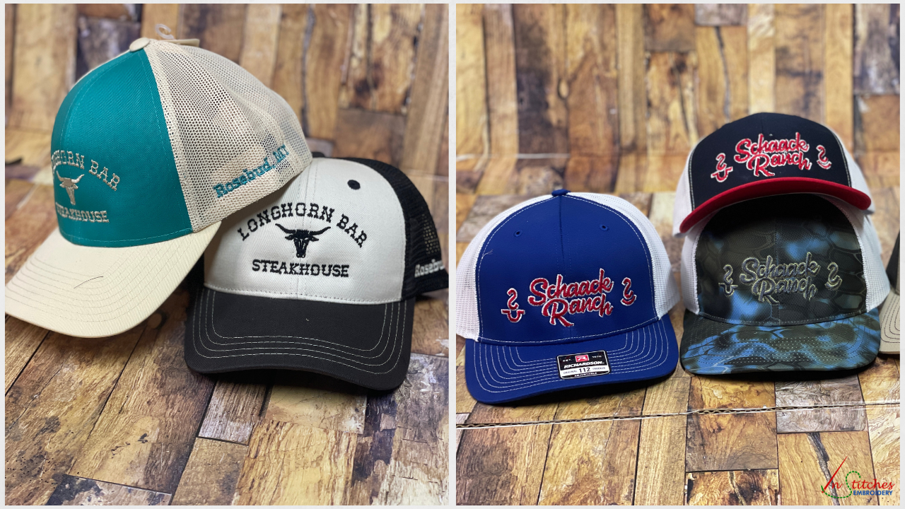 embroidered hat
