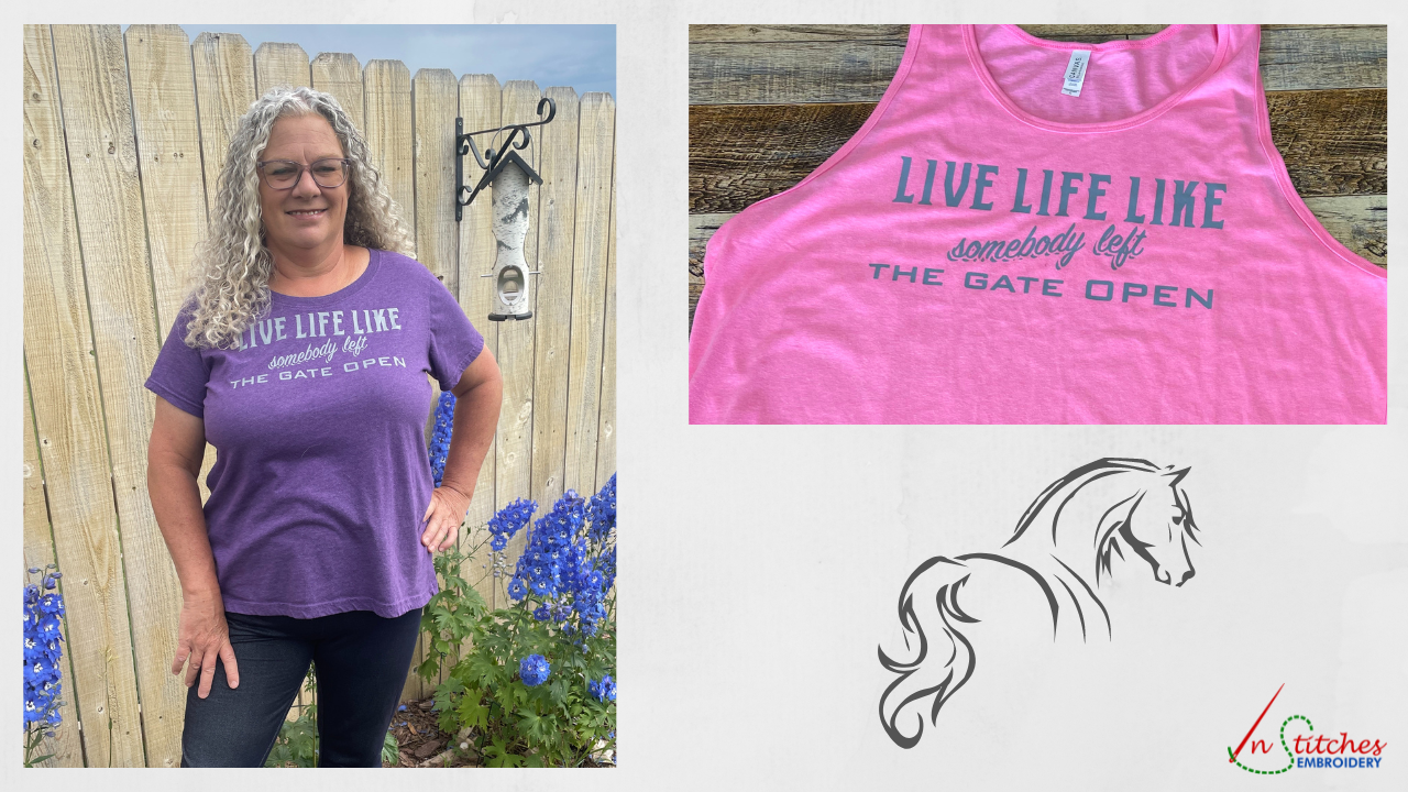 horse graphic tees