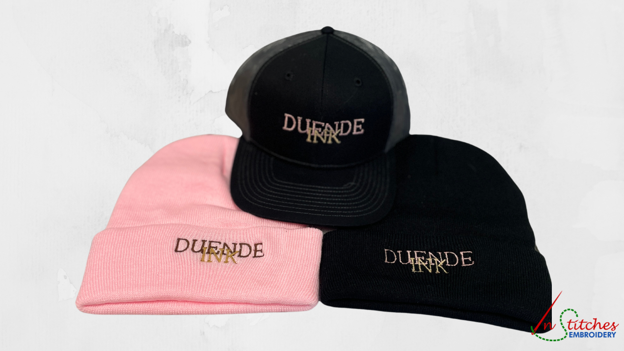 beanies and baseball caps