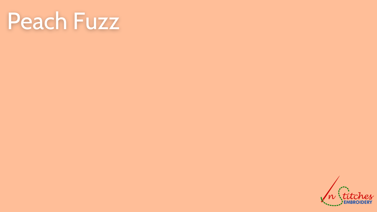 peach fuzz