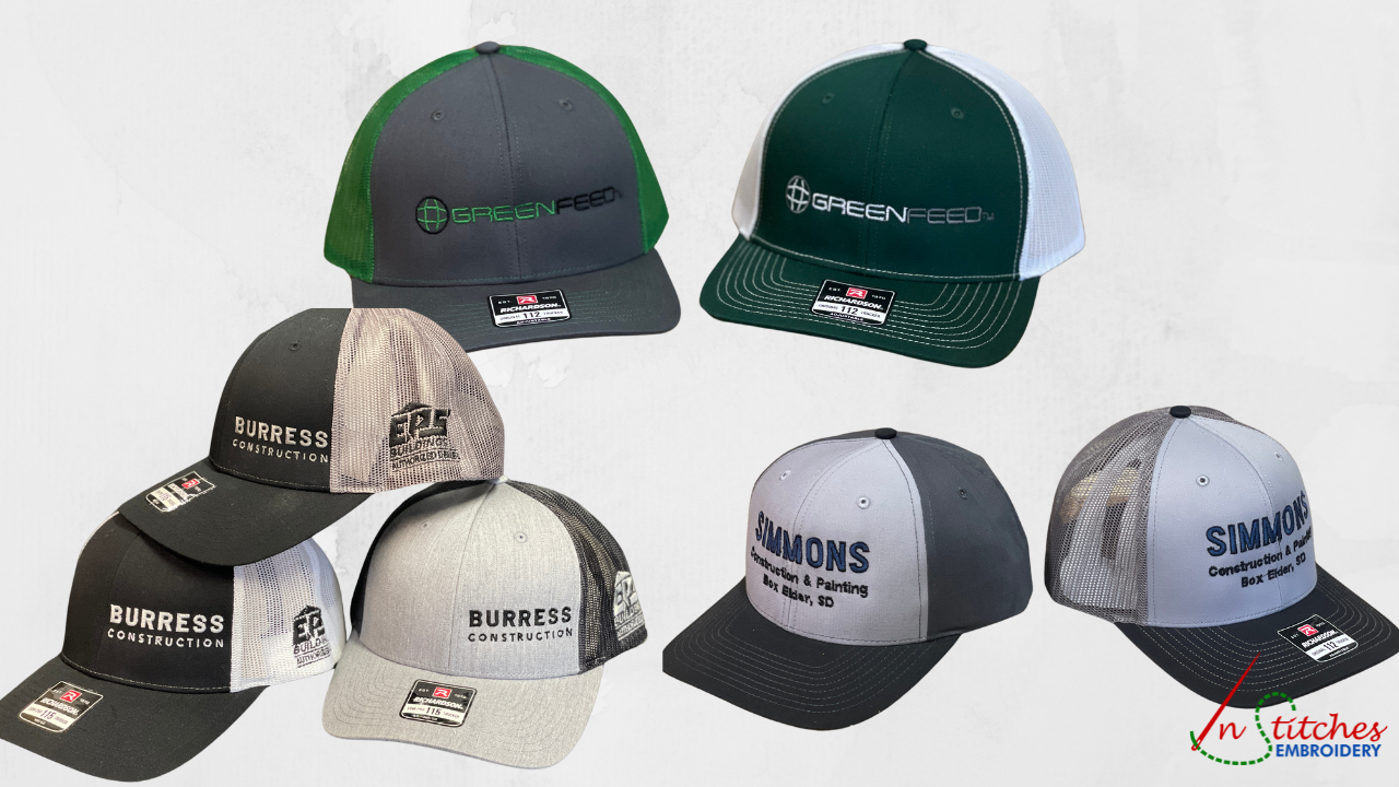 embroidered hats