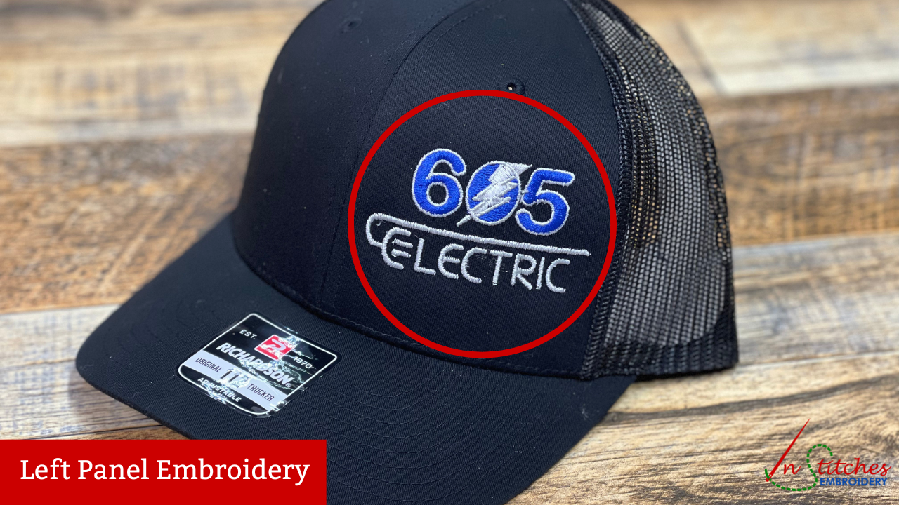 embroidered hat