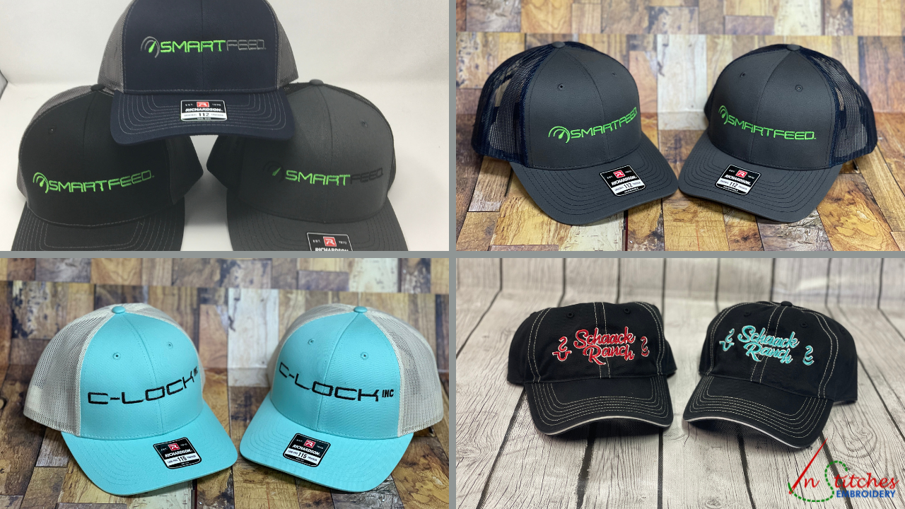 embroidered baseball hats
