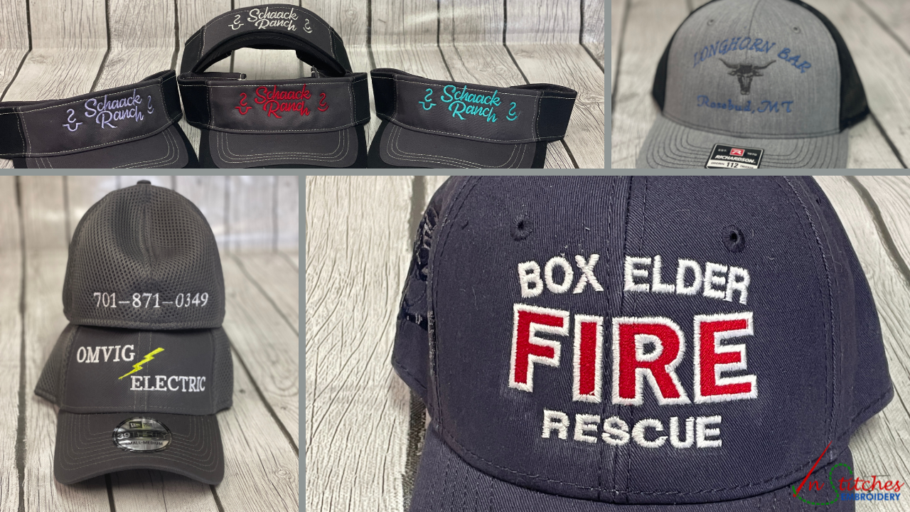 embroidered baseball hat