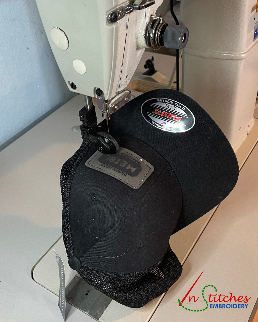 patch on a hat
