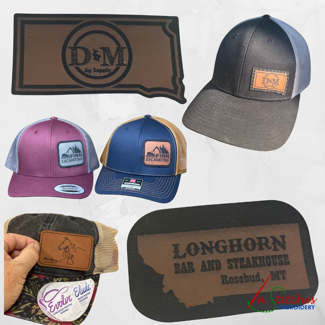 laser engraved patches